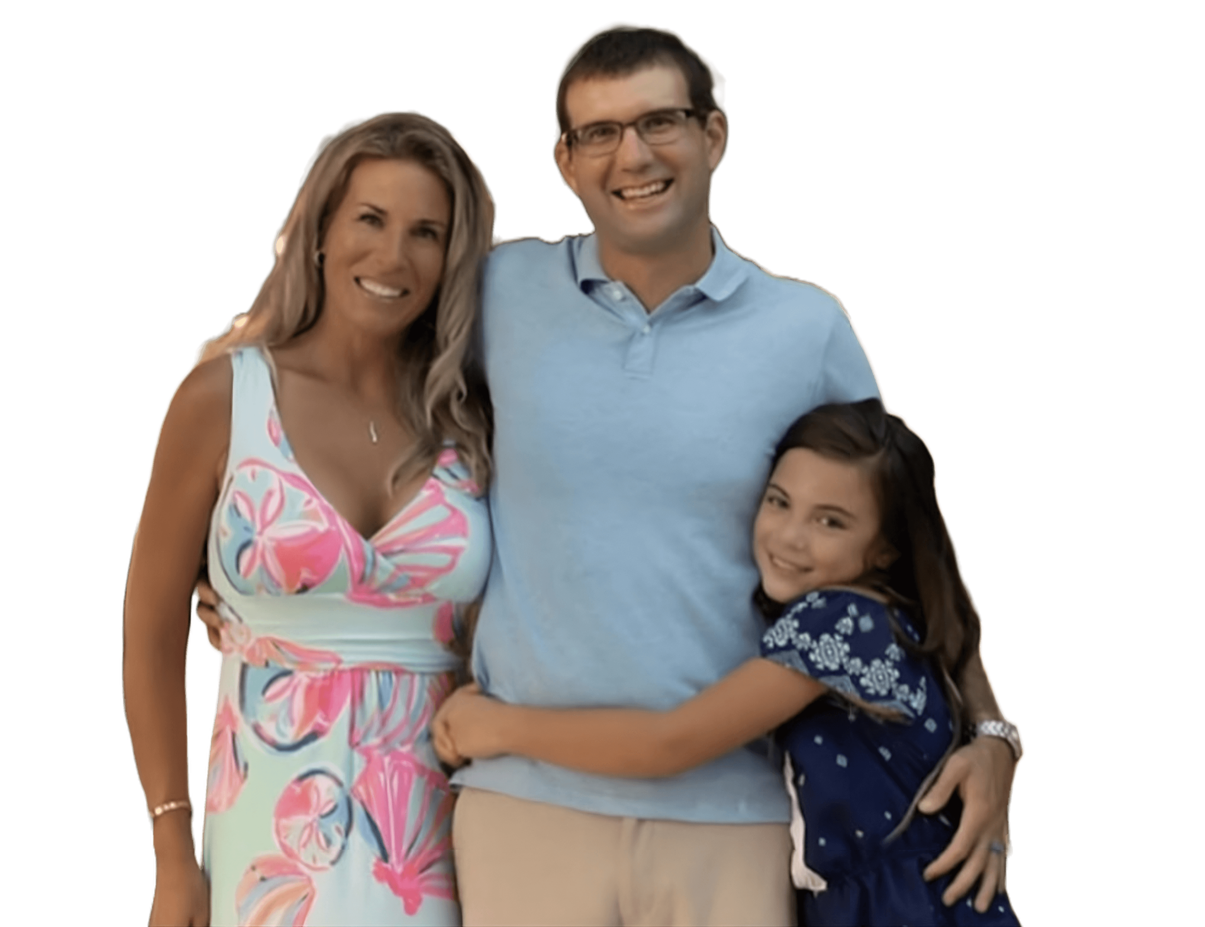Matt Sandherr and family at Custom Glass Films
