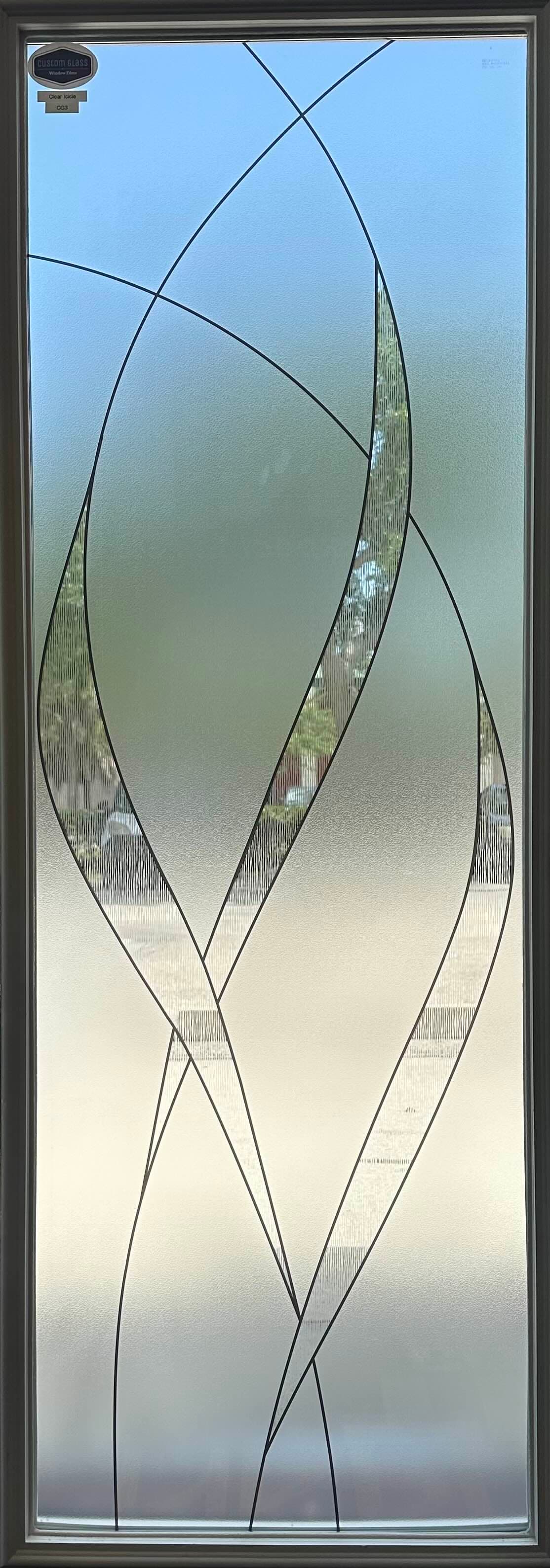 Holed Waves window film design CG3