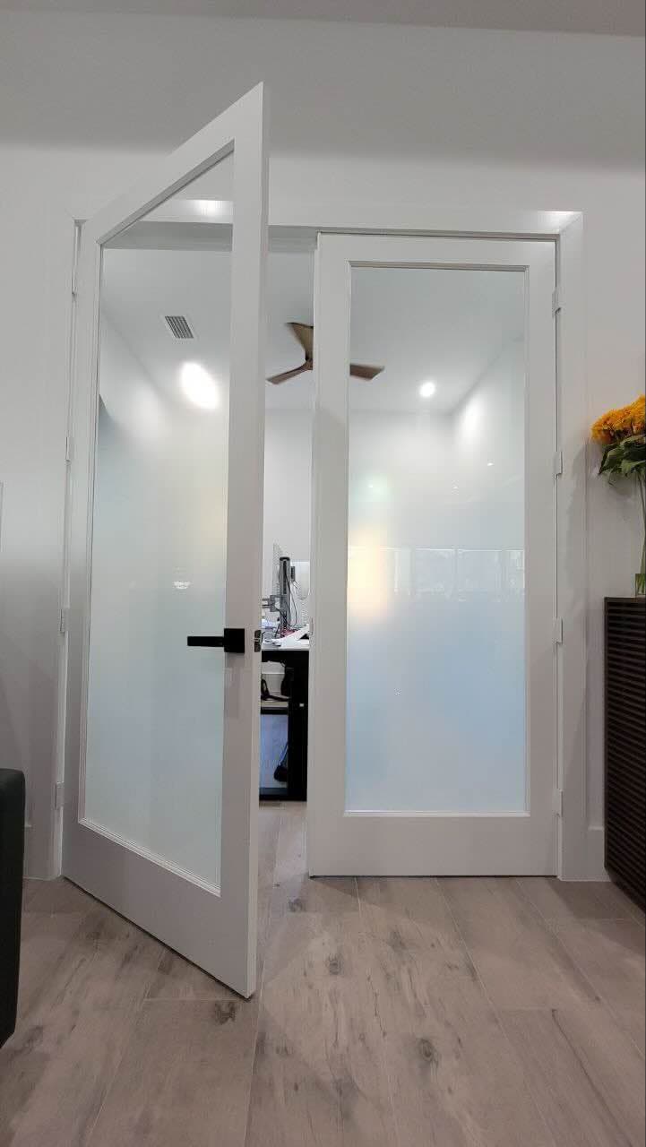 Gradient Office Door window film design CG8