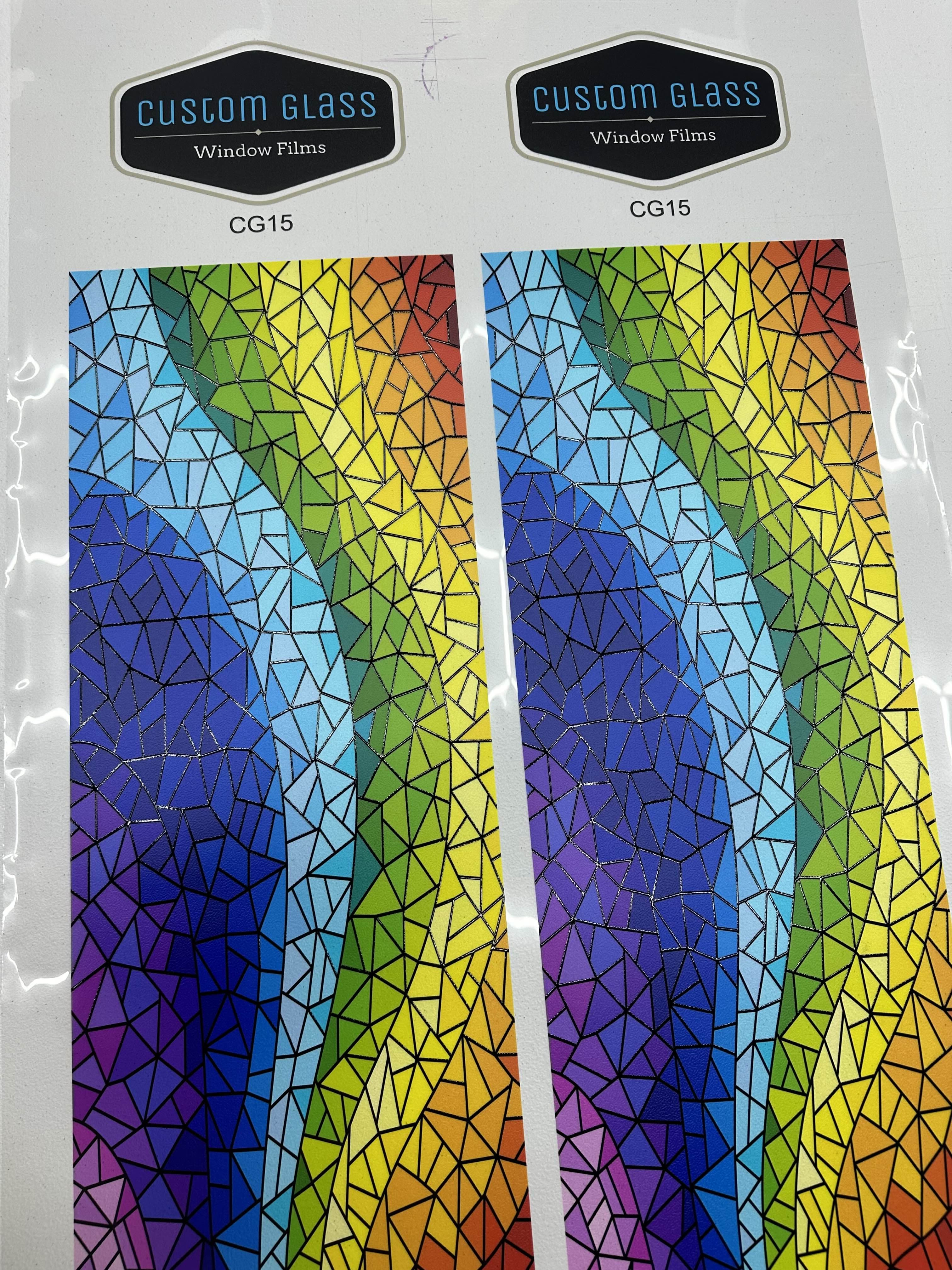 Rainbow Films window film design CG15
