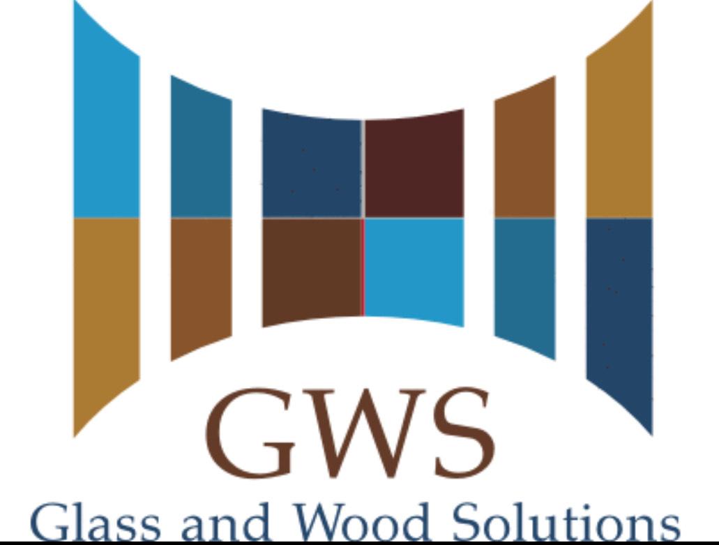 Logo of Glass and Wood Solutions, Inc