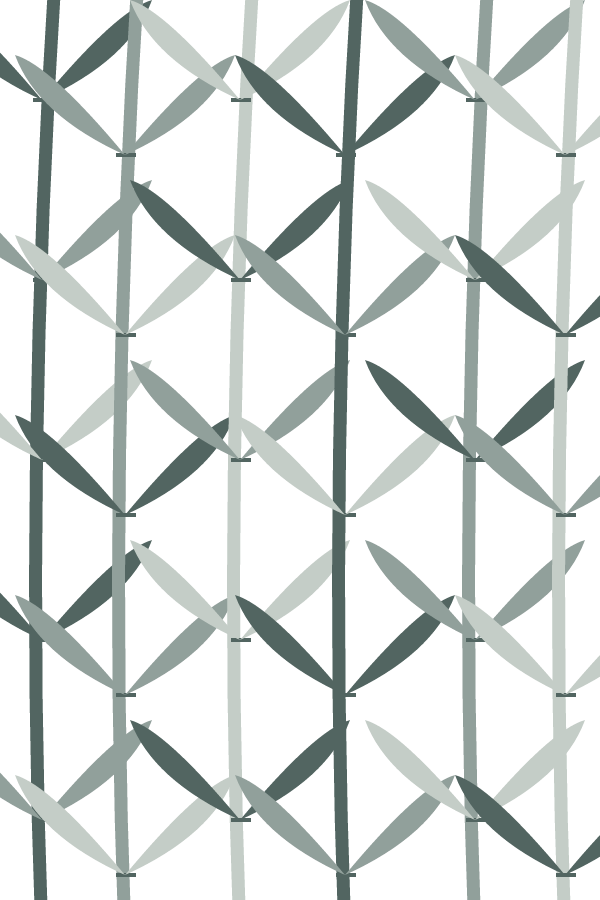 Bamboo Cadence decorative window film pattern