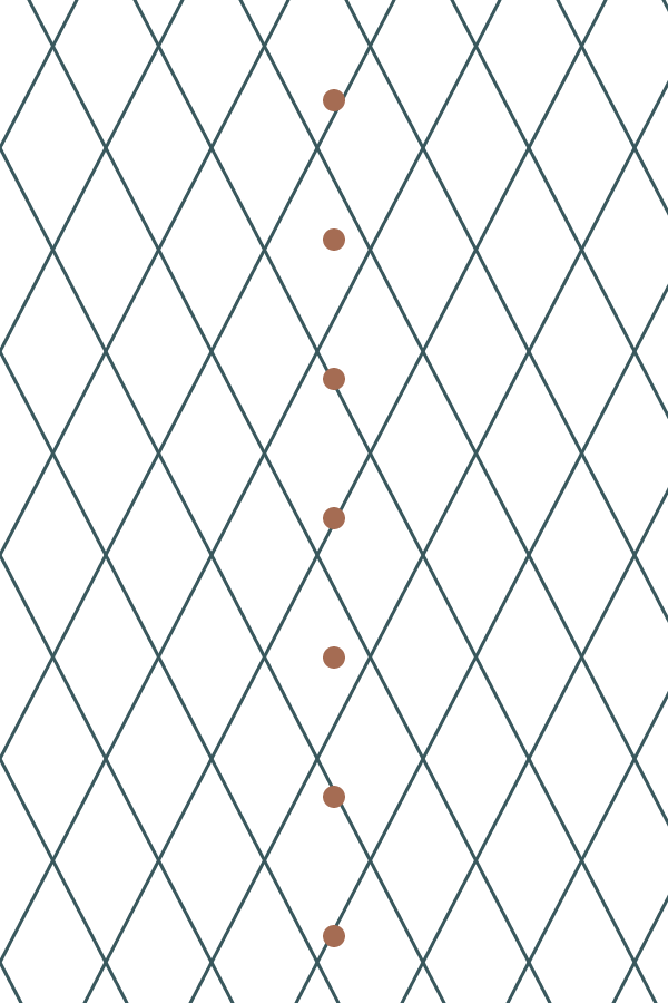 Diagonal Weave decorative window film pattern