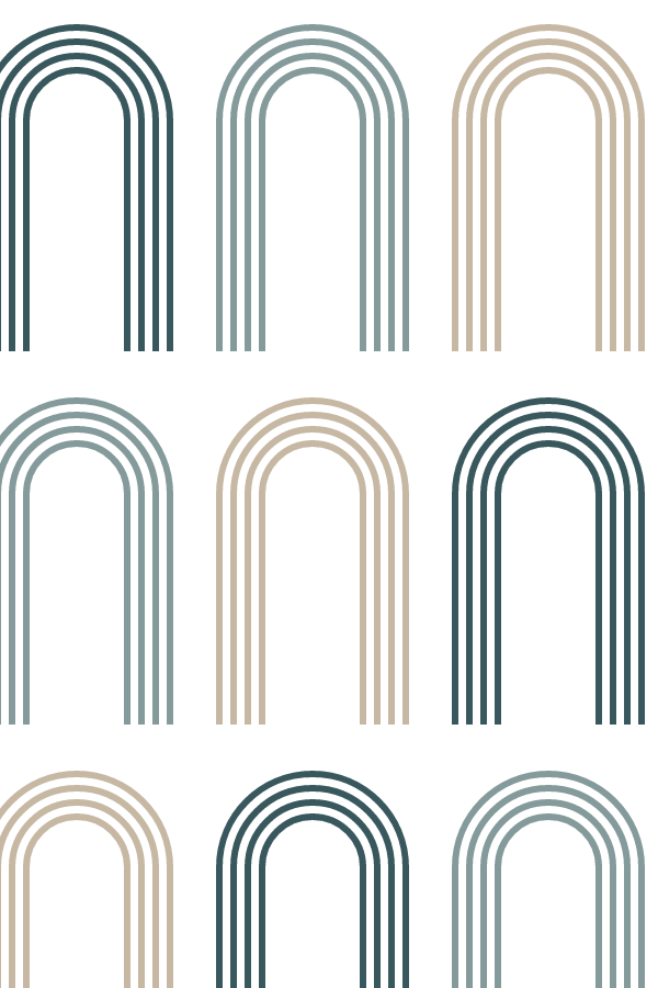 Portal Arches decorative window film pattern