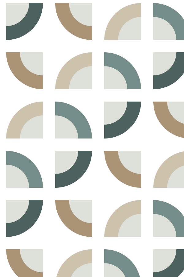 Quadrant Play decorative window film pattern